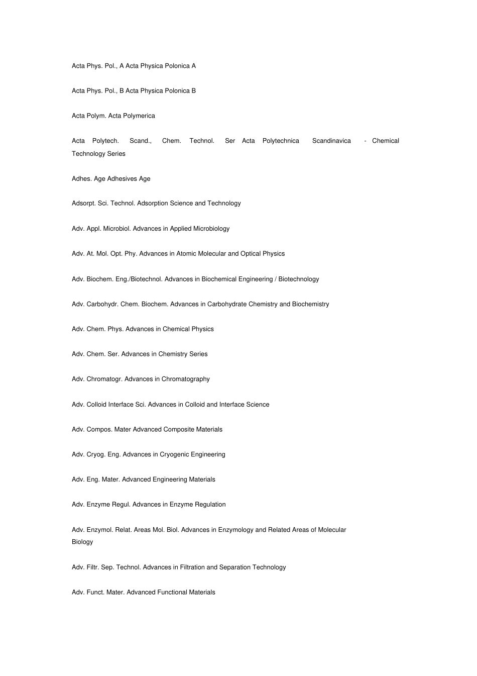 期刊名称缩写对照表_第2页