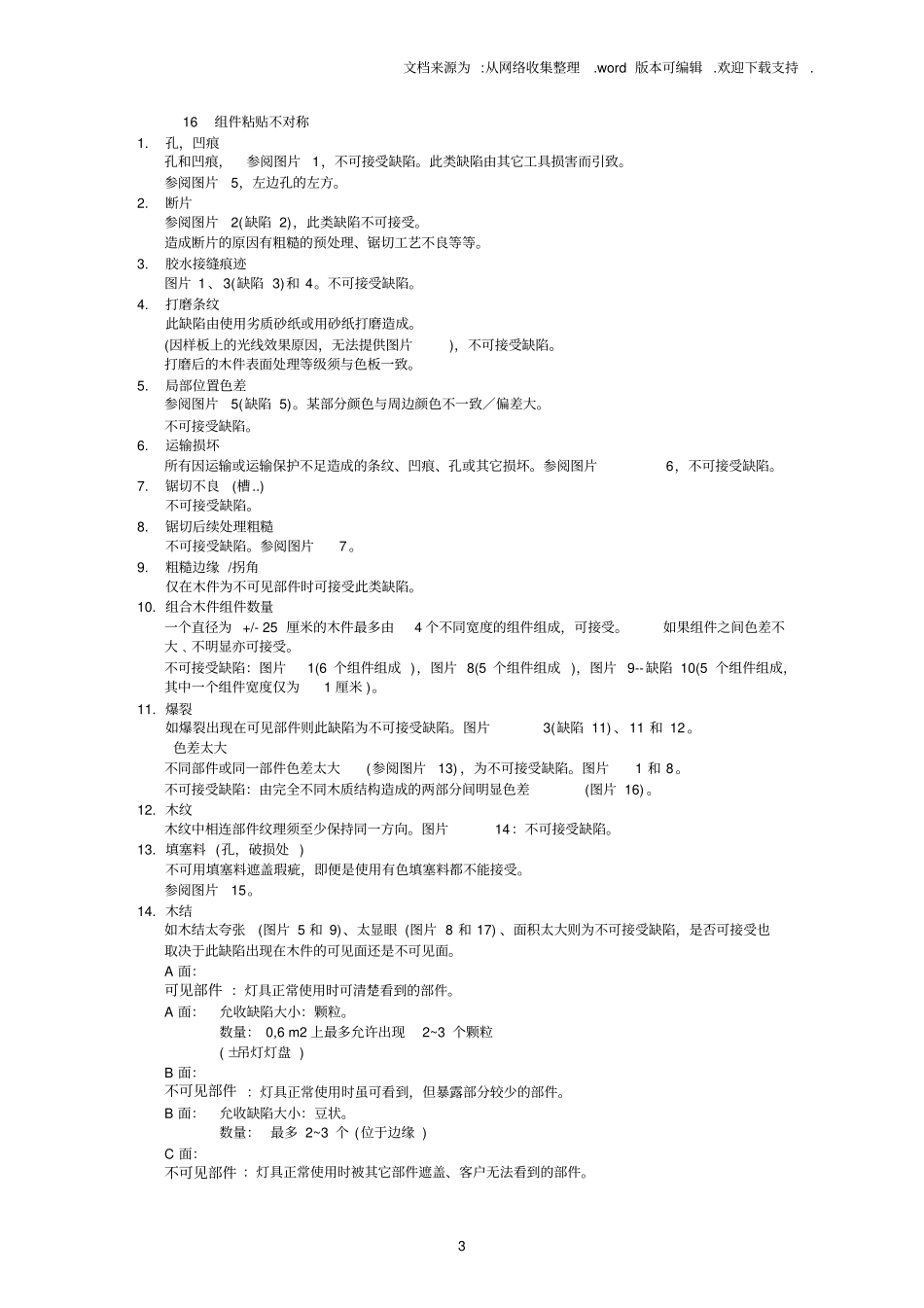 木制品检验标准_第3页