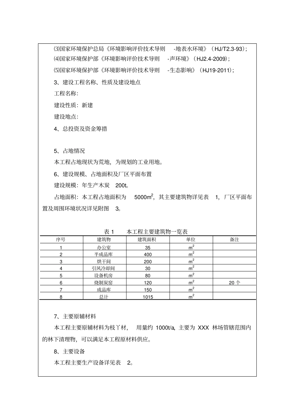 木炭生产环评报告_第3页