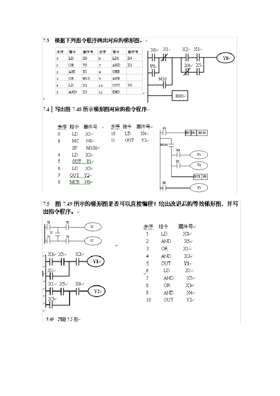 机床电气控制技术及PLC课后题答案_第2页