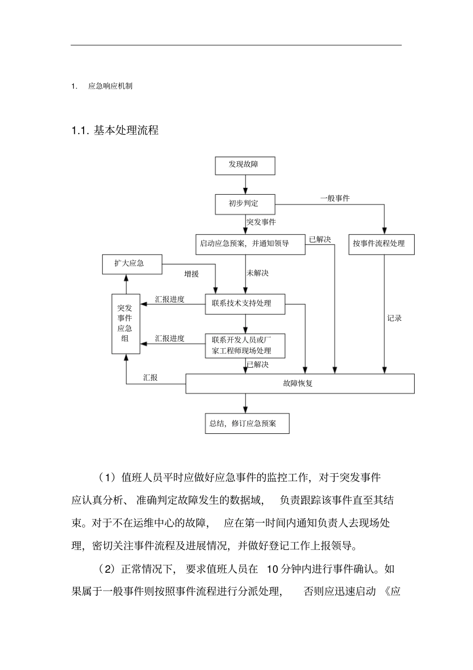 机房应急演练方案_第1页