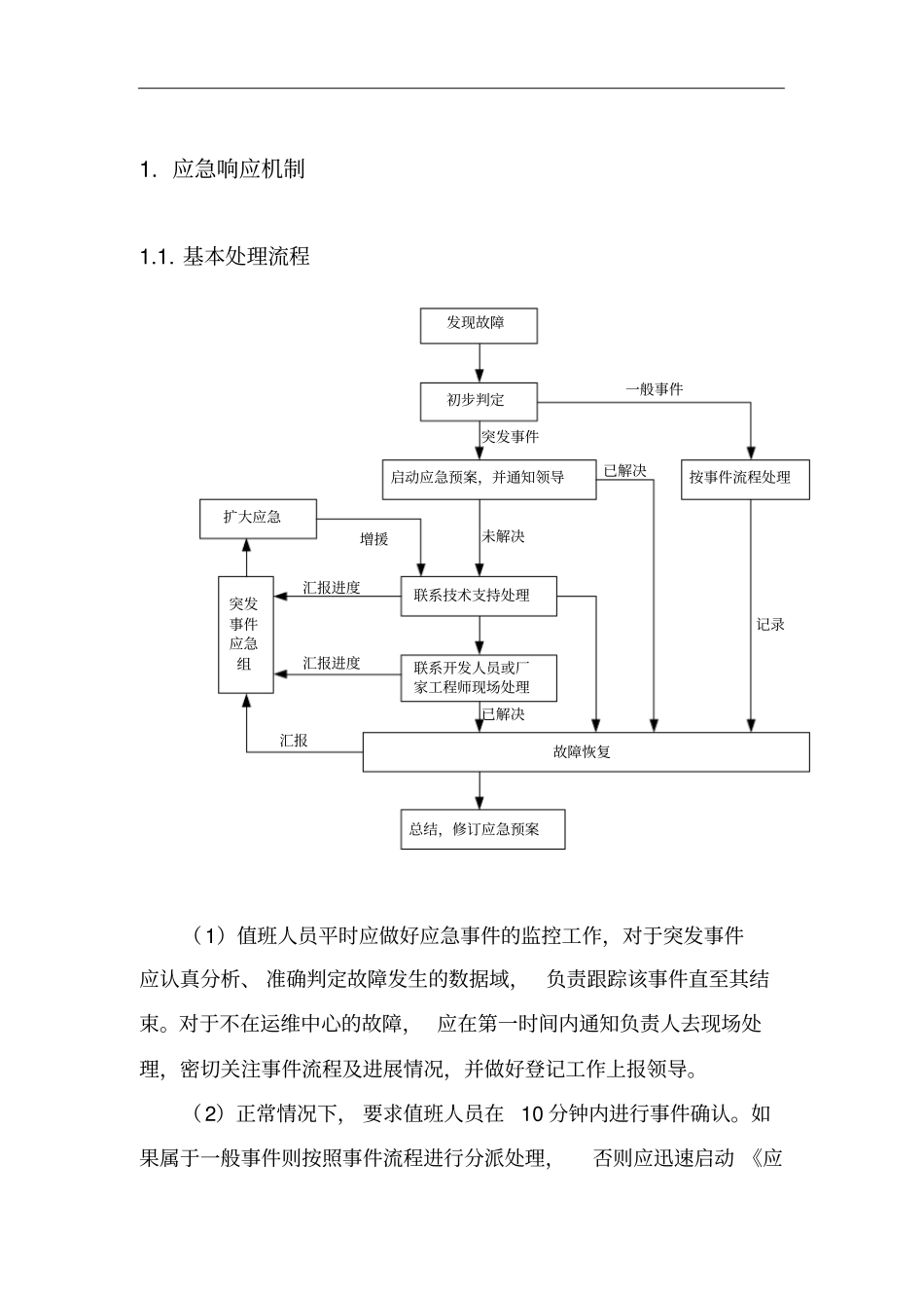 机房应急演练方案方案_第1页