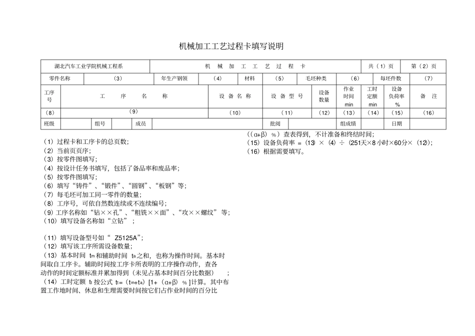 机械加工工艺过程卡及工序卡_第2页