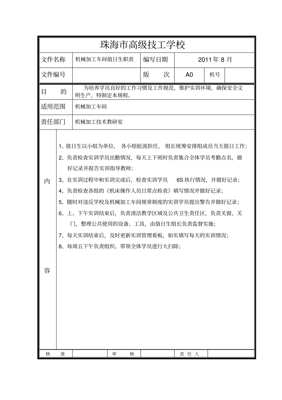 机械加工车间规程车、铣、钳_第3页
