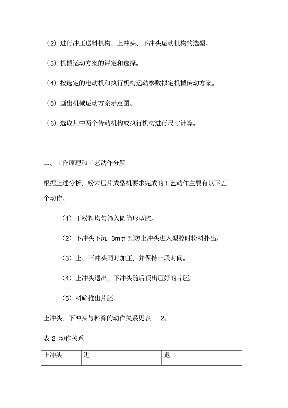 机械原理课设压片成型机_第3页