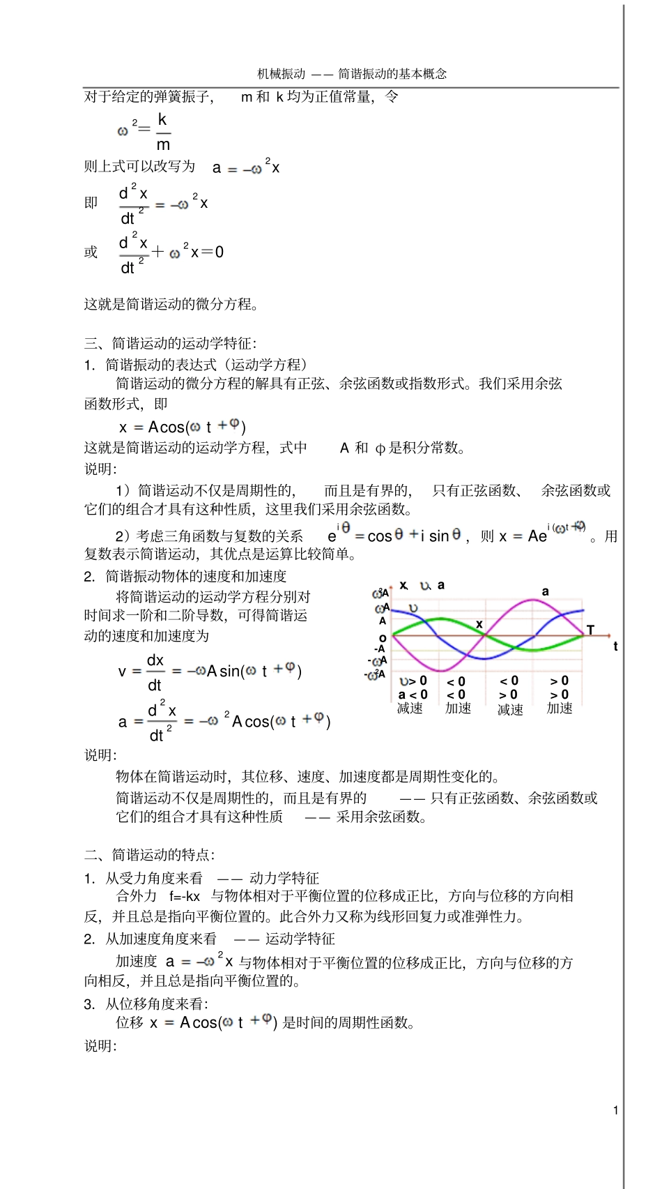 机械振动——简谐运动的基本概念_第2页