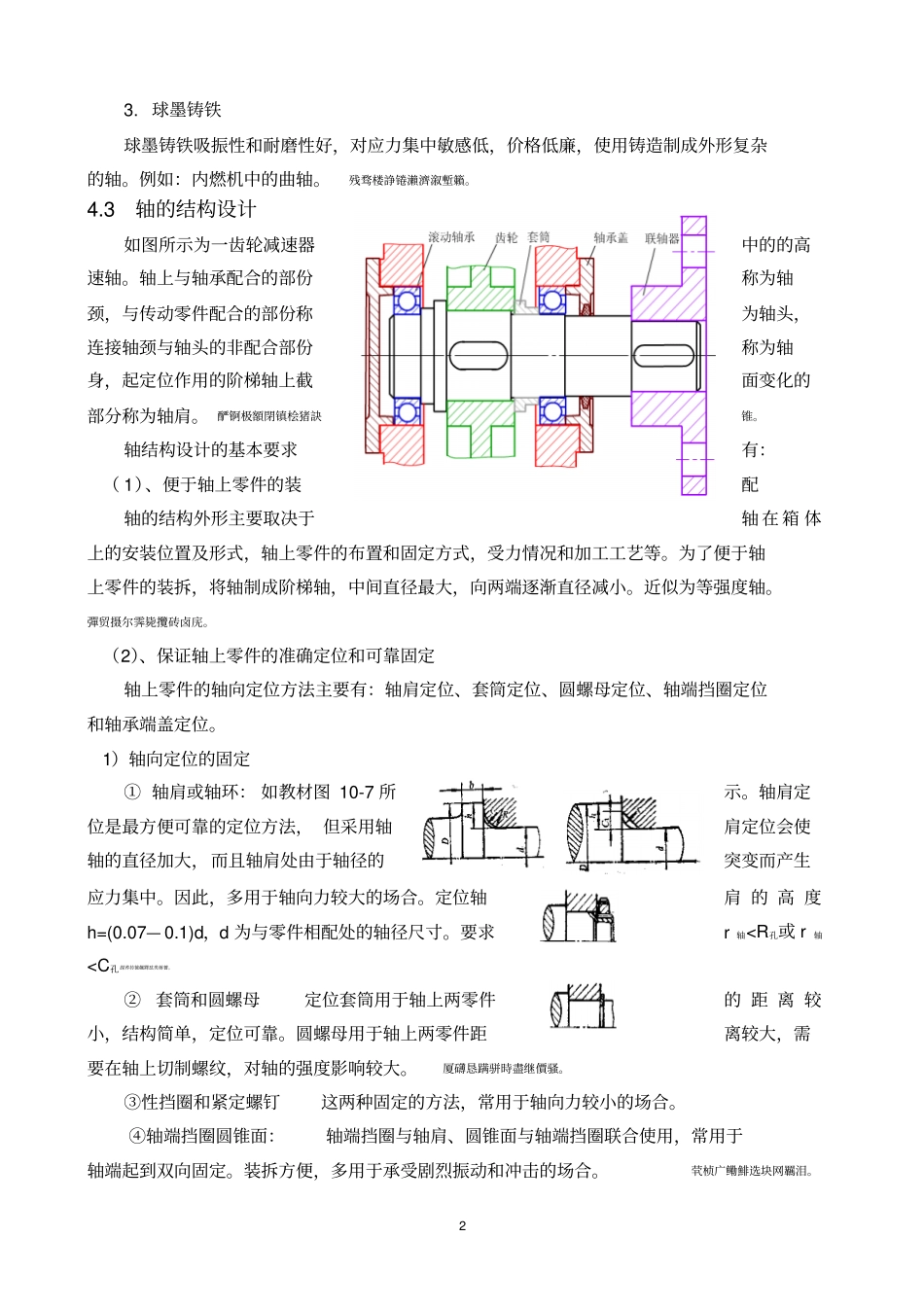 机械研发设计课程研发设计轴研发设计_第2页