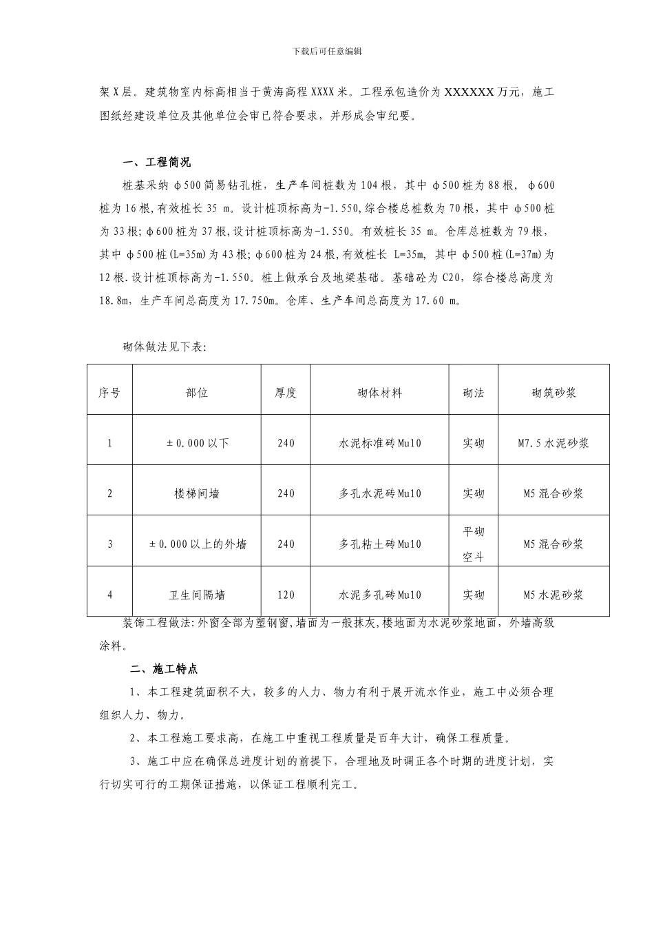 新技术、新工艺施工组织方案XXX工程_第2页