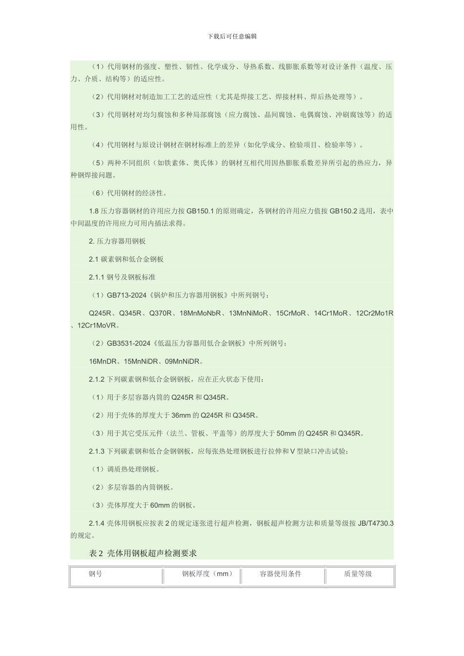 新版GB150中关于压力容器用材料的问题_第3页