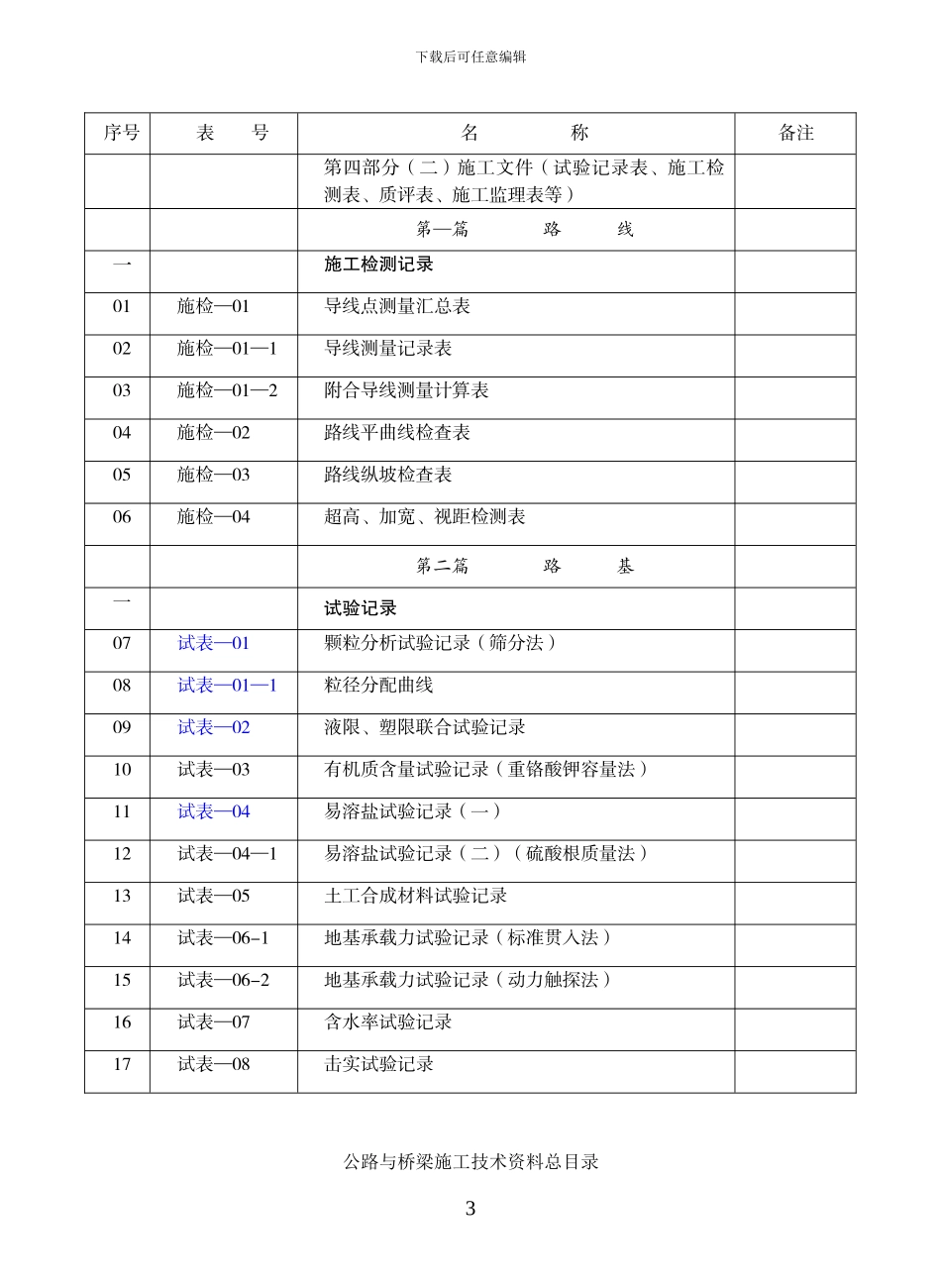 新疆公路表格填表说明_第3页
