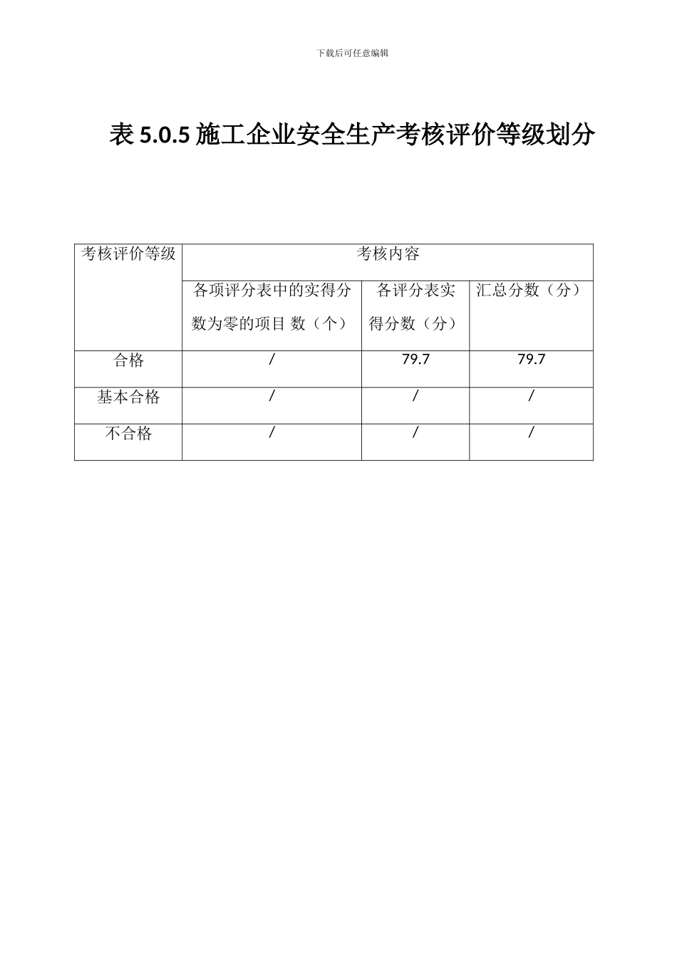 施工企业安全生产评价标准_第1页
