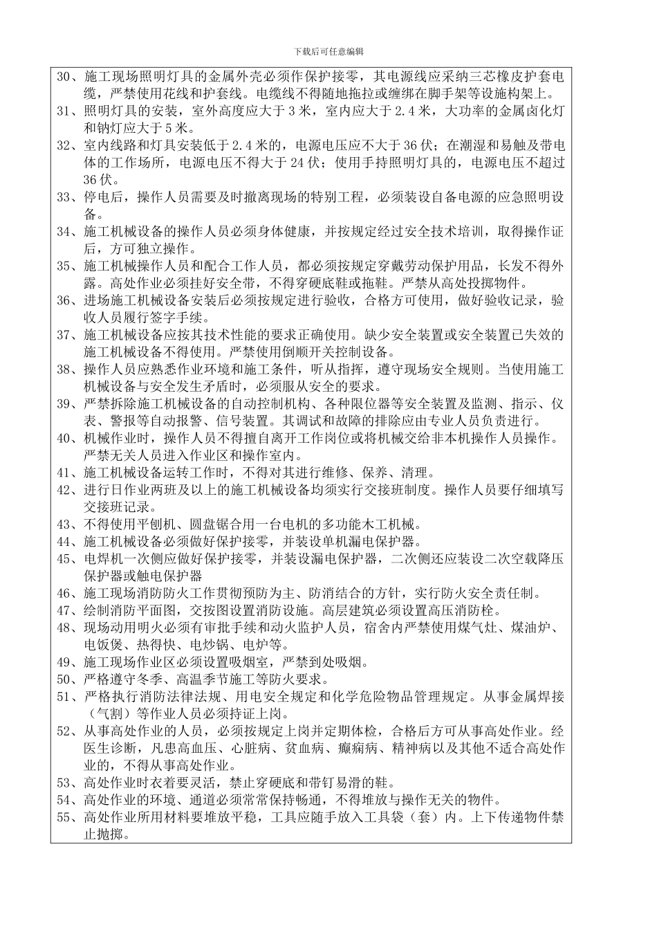 施工企业现场安全文明教育_第3页