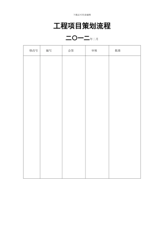 施工单位工程项目策划11