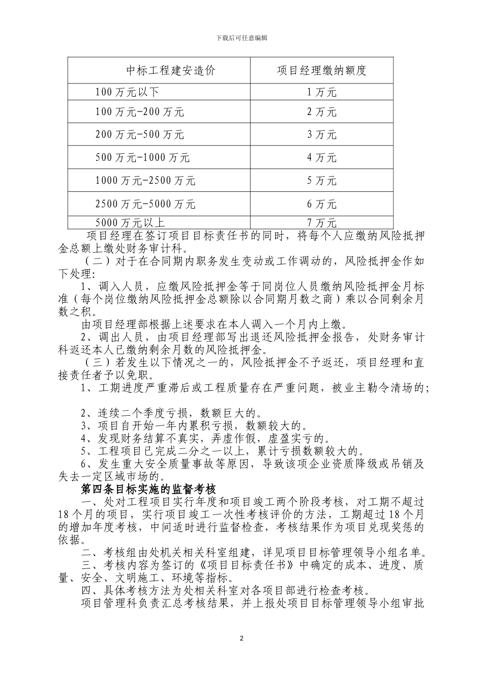 施工单位绩效考核办法_第3页