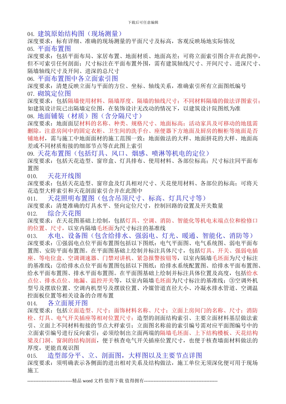 施工图出图标准_第3页