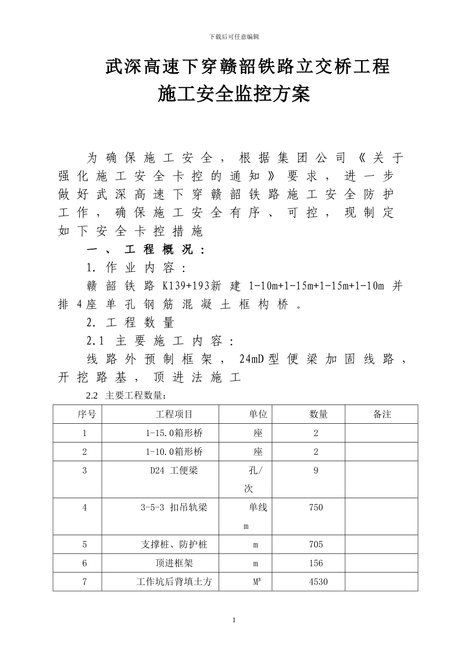 施工安全监控方案一号_第2页