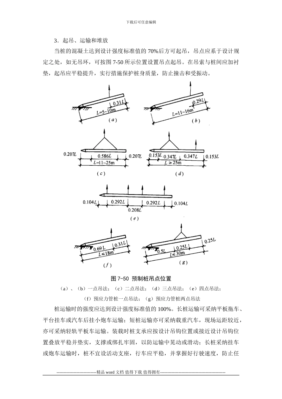 施工手册第七章地基处理与桩基工程7-2-4-打入式预制桩施工_第2页