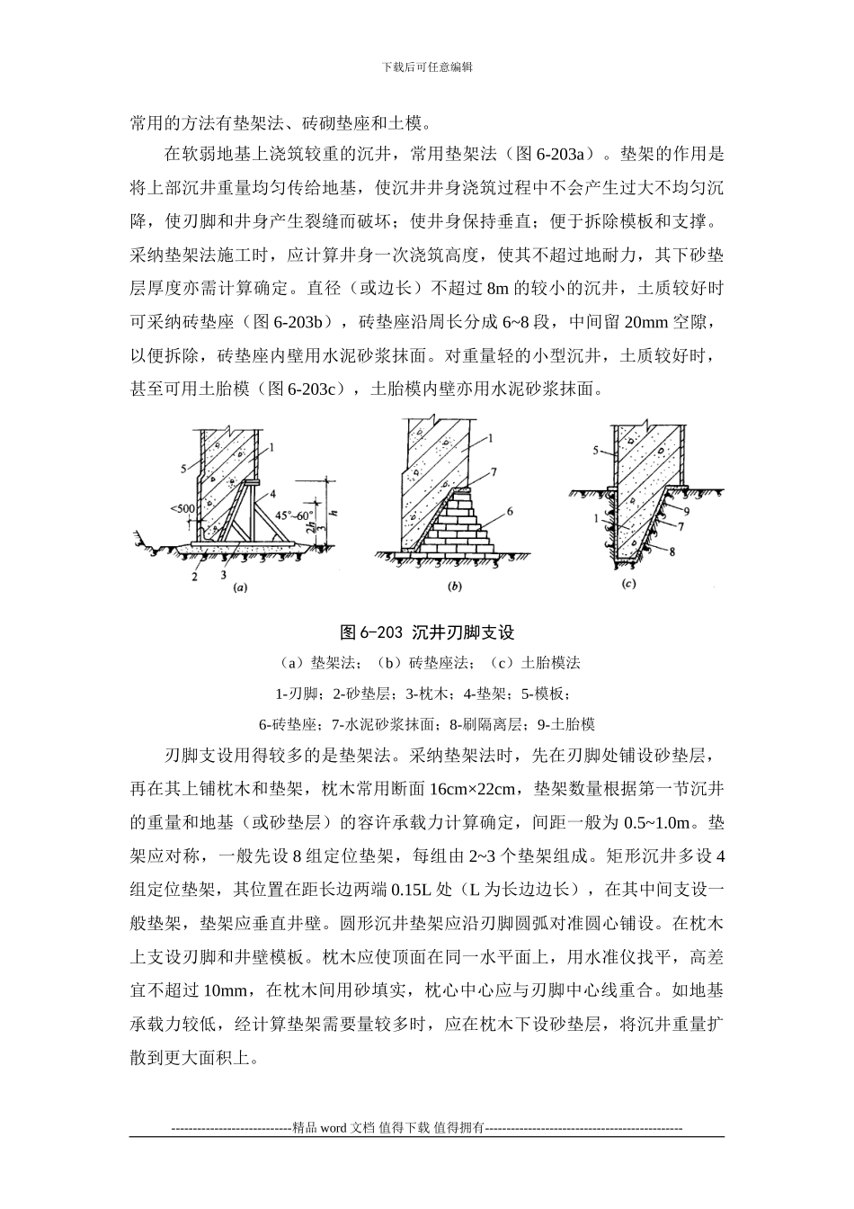 施工手册第六章土方与基坑工程6-2-12-沉井施工_第3页