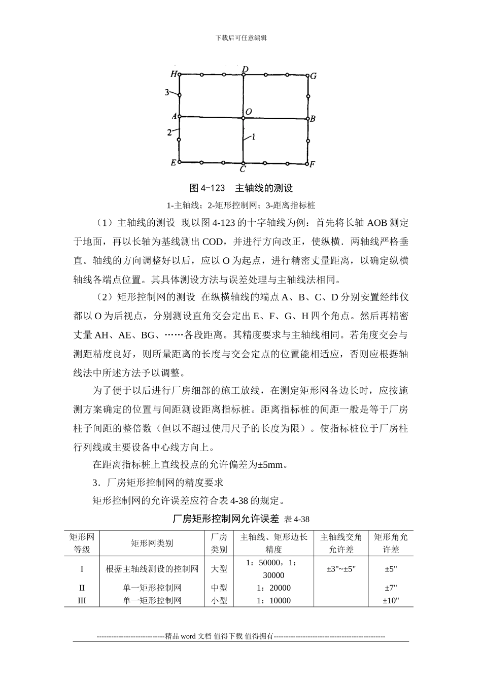 施工手册第四章测量部分4-3-单层排架钢架建筑的施工测量_第2页