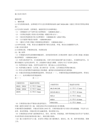 施工技术方案书
