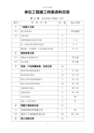 施工文件第三册