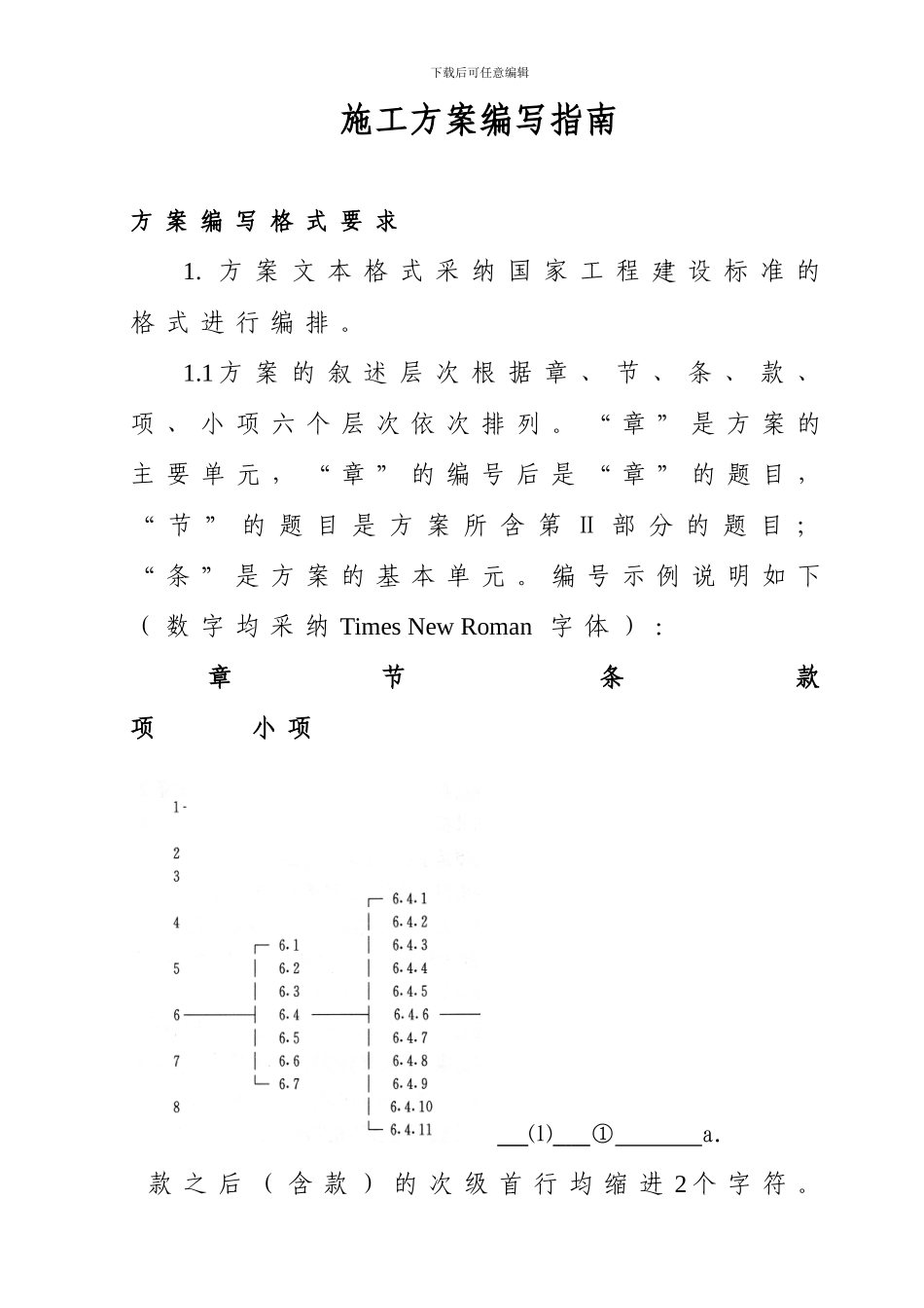 施工方案编写指南_第1页