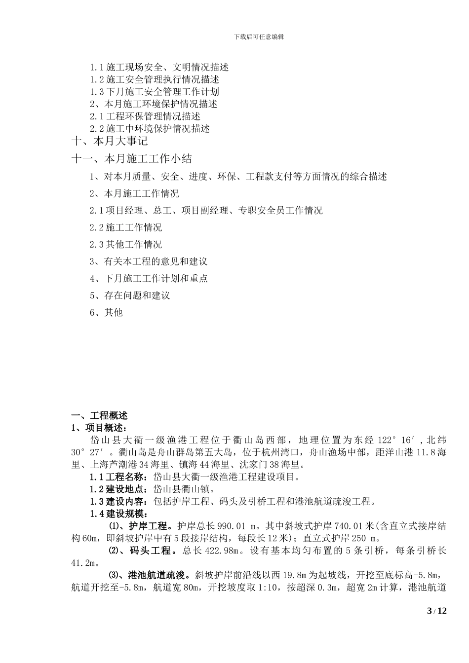 施工月报式样_第3页