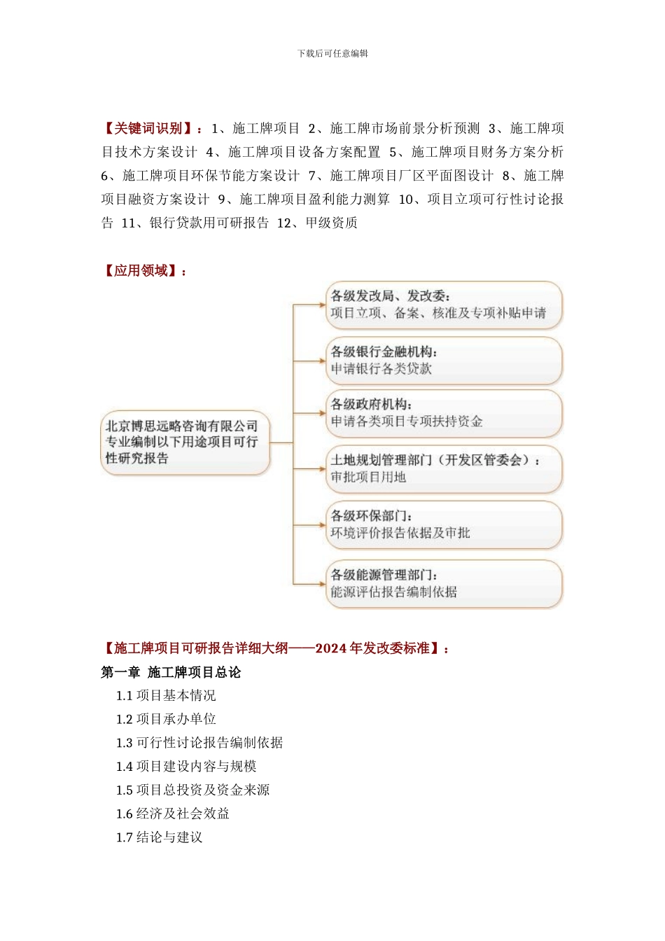 施工牌项目可行性研究报告方案设计_第2页