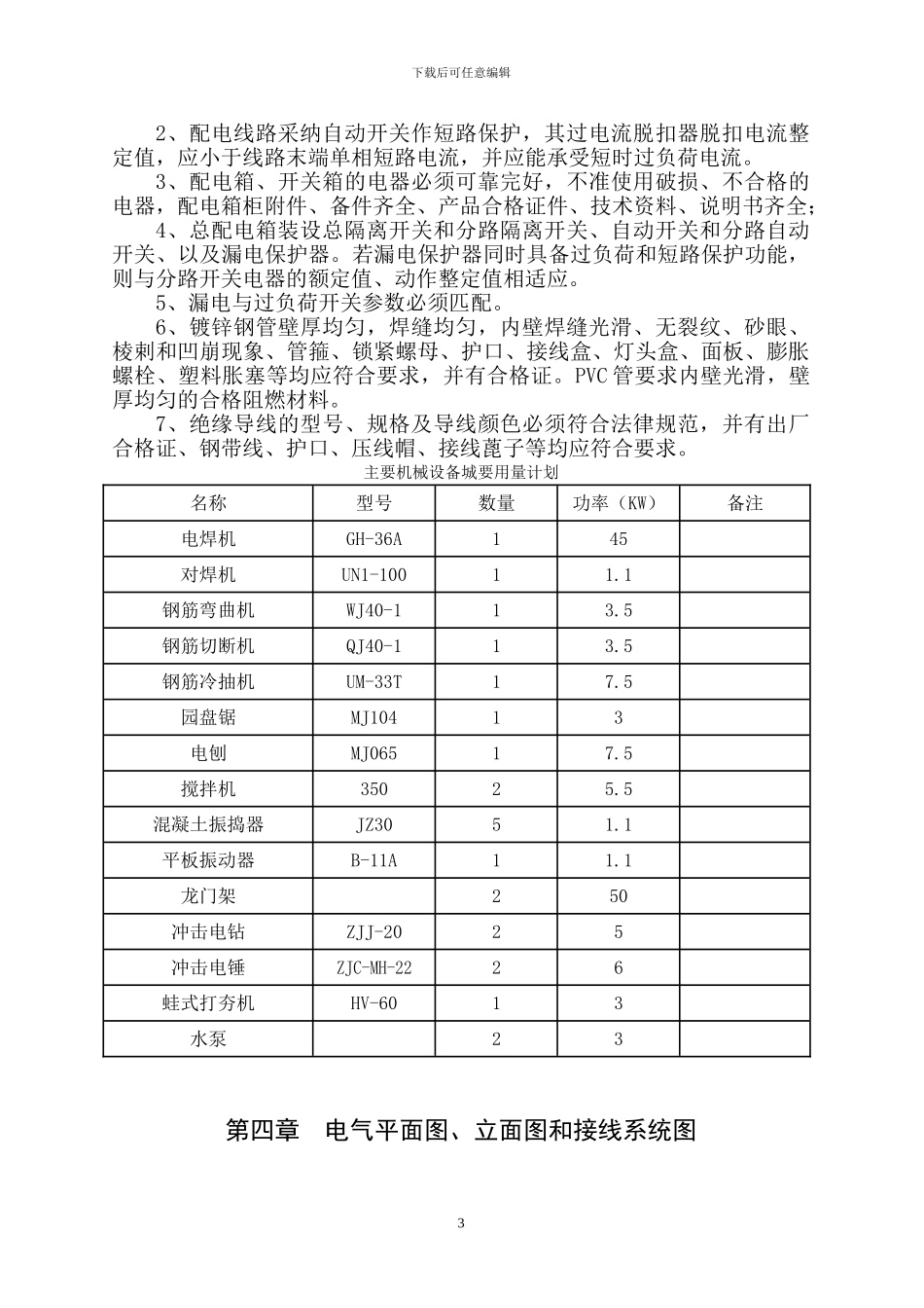 施工现场临时用电施工专项方案_第3页