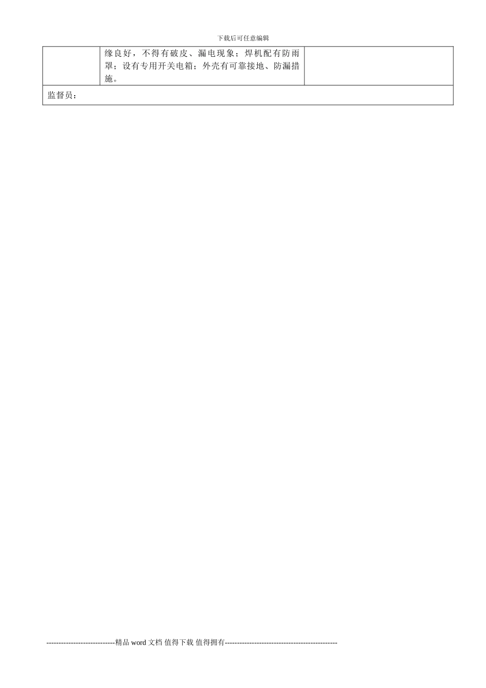 施工现场安全巡查记录_第3页