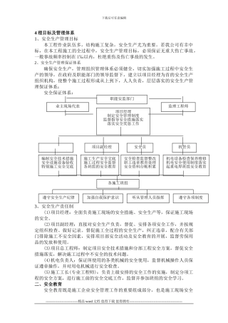 施工现场安全管理网络及安全技术措施14