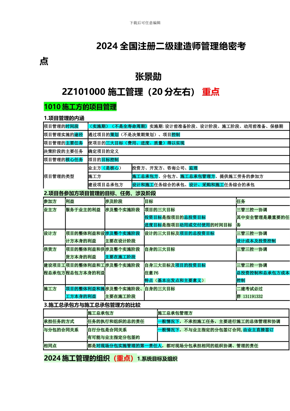 施工管理要点_第1页