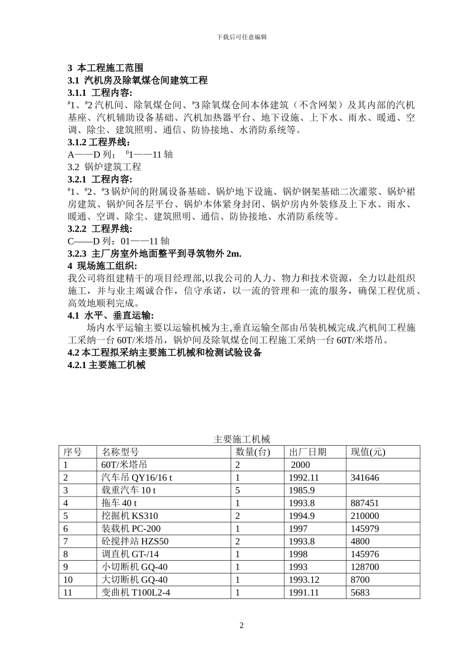施工组织设计---部分1_第2页