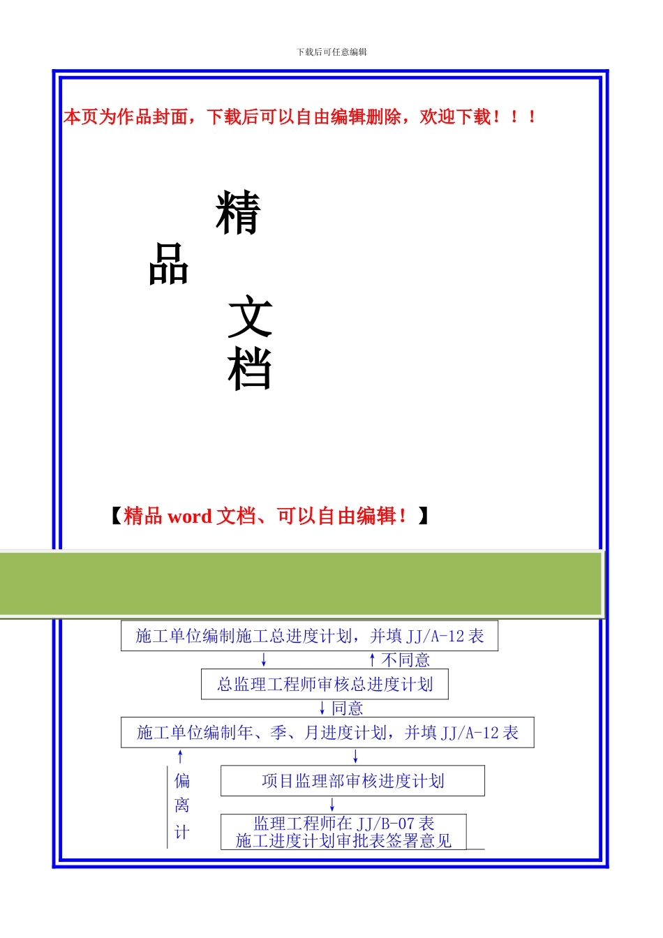 施工进度计划审批程序_第1页