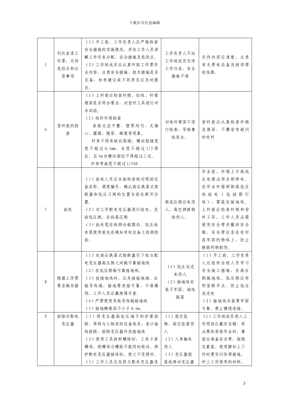 更换变压器施工方案_第3页
