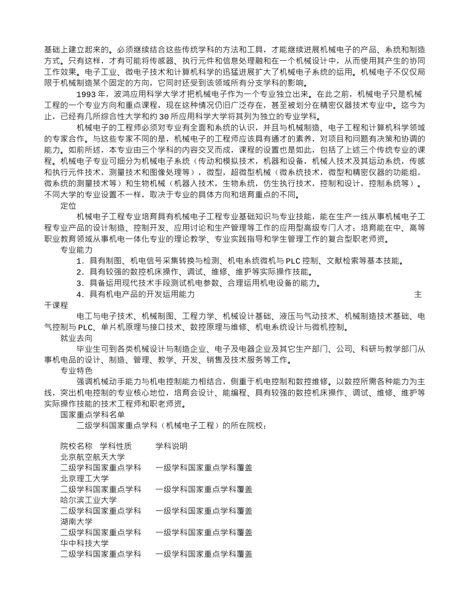 机械电子工程考研_第3页