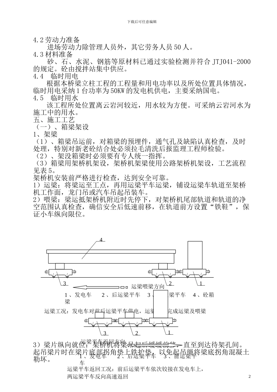 架桥及上部方案-延安至壶口二级公路第六合同段施工招标文件、设计图纸和技术规范。_第2页