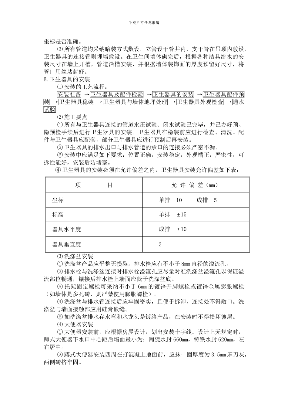 某住宅工程给排水施工组织设计方案_第2页