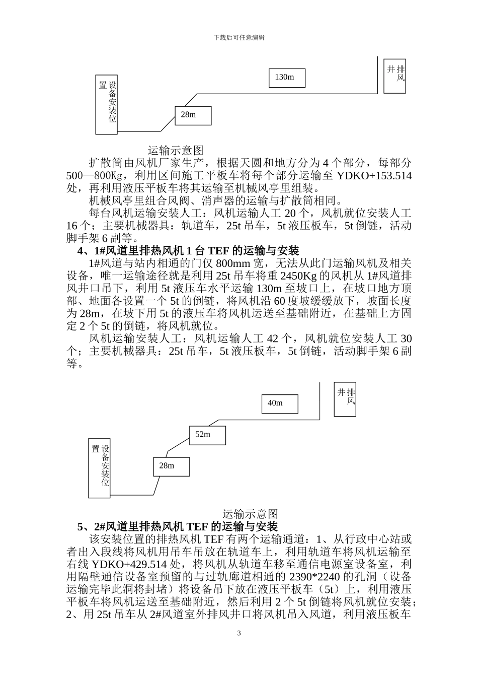 某区间隧道设备运输吊装方案_第3页