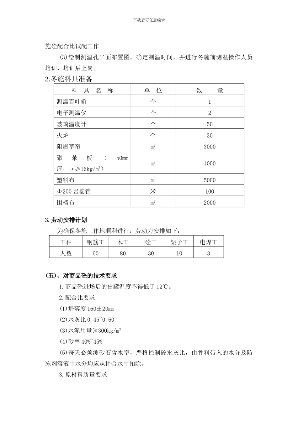 某工程冬季施工方案_第3页