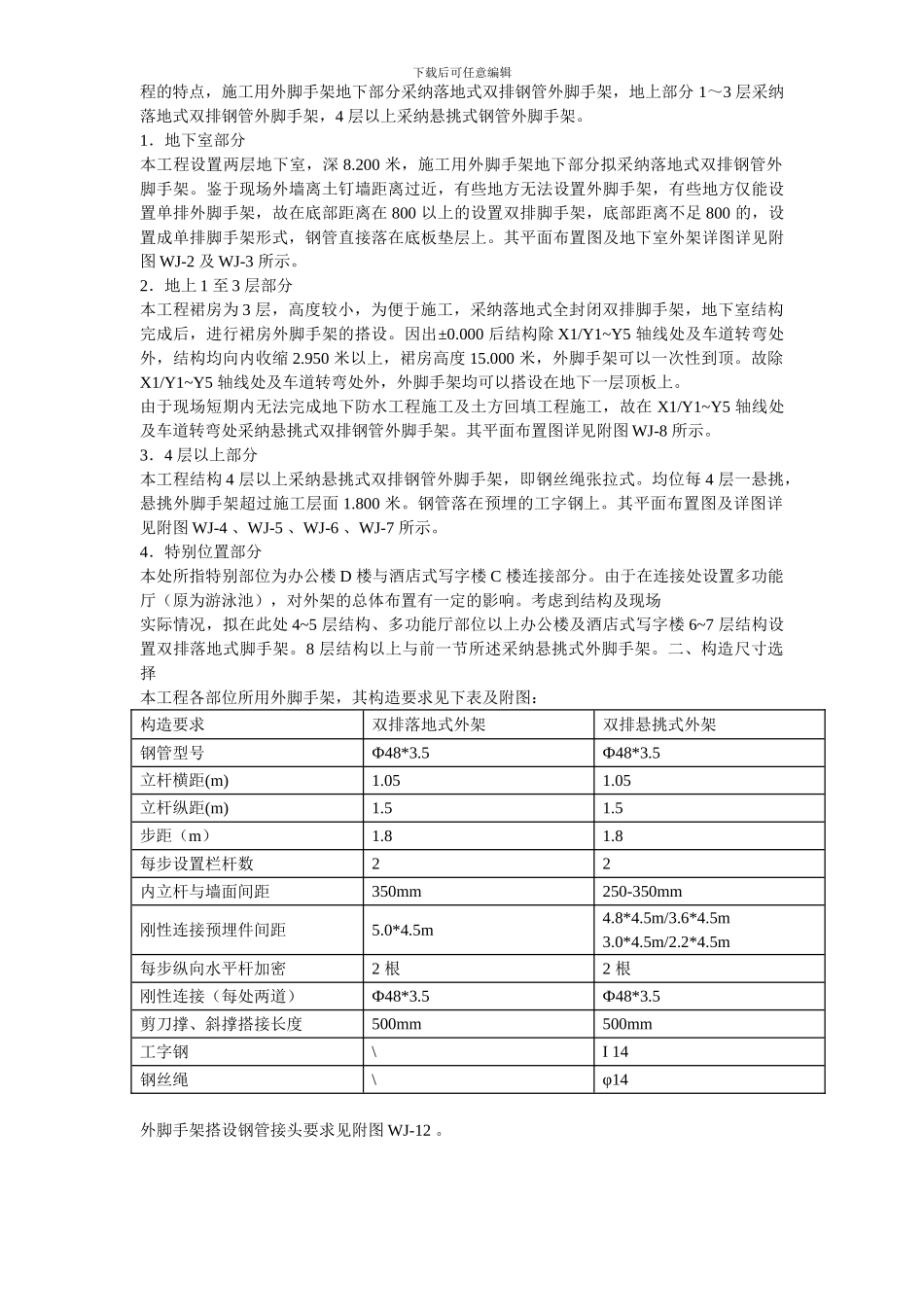 某工程脚手架工程施工组织设计_第3页