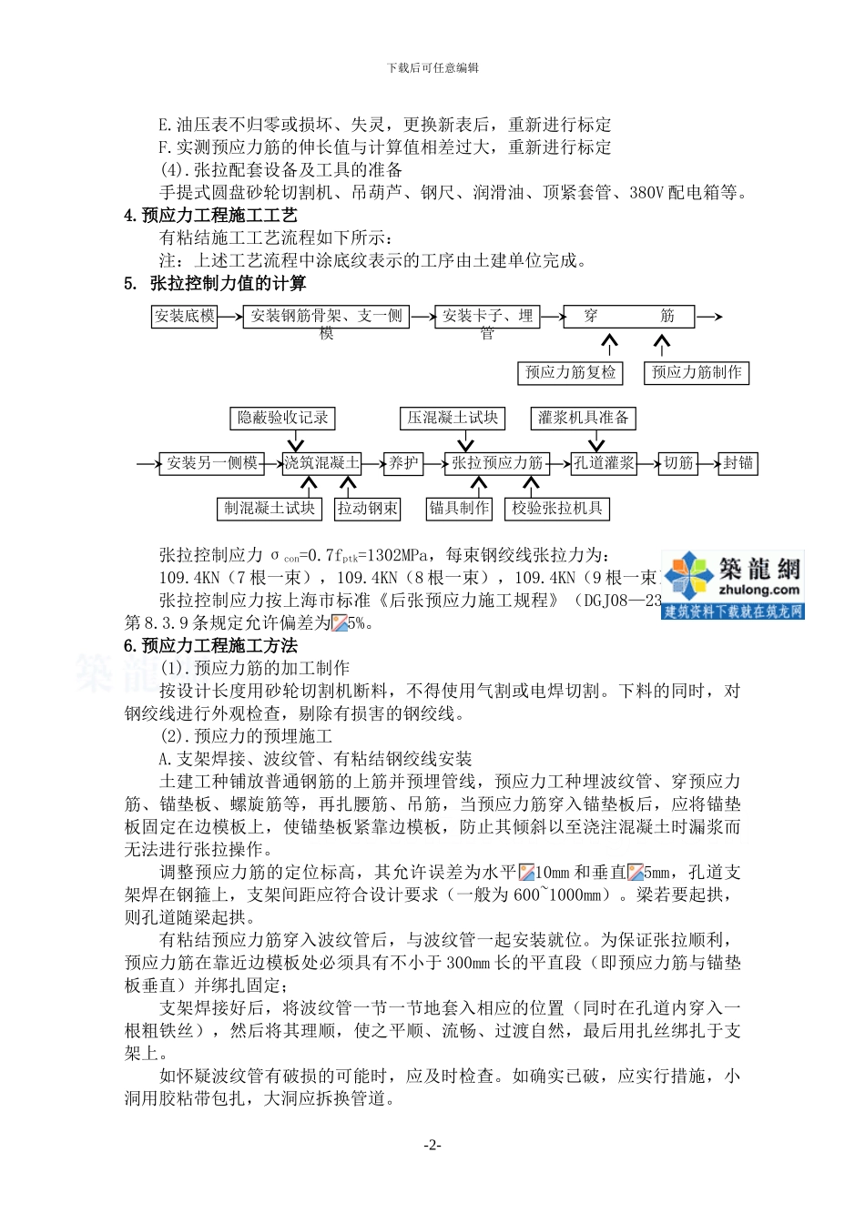 某有粘结预应力工程施工方案_第2页