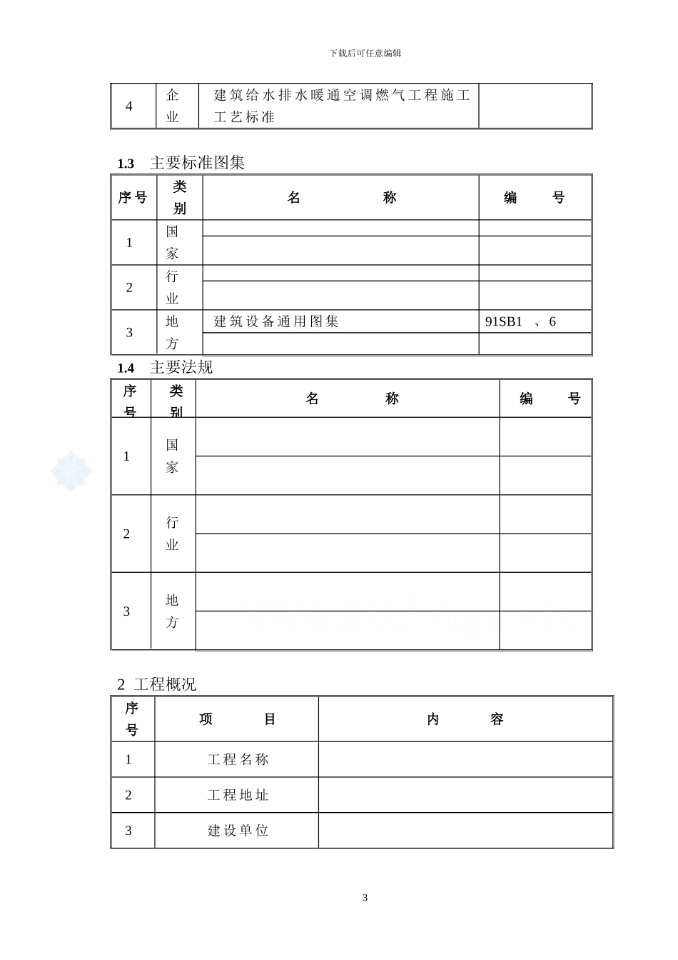 某通风空调工程施工方案_第3页