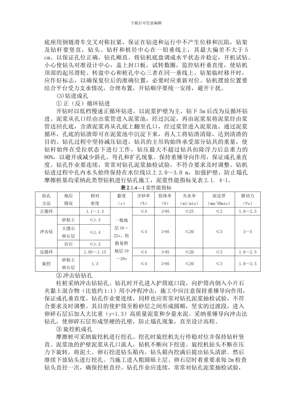 桩基施工作业标准_第2页