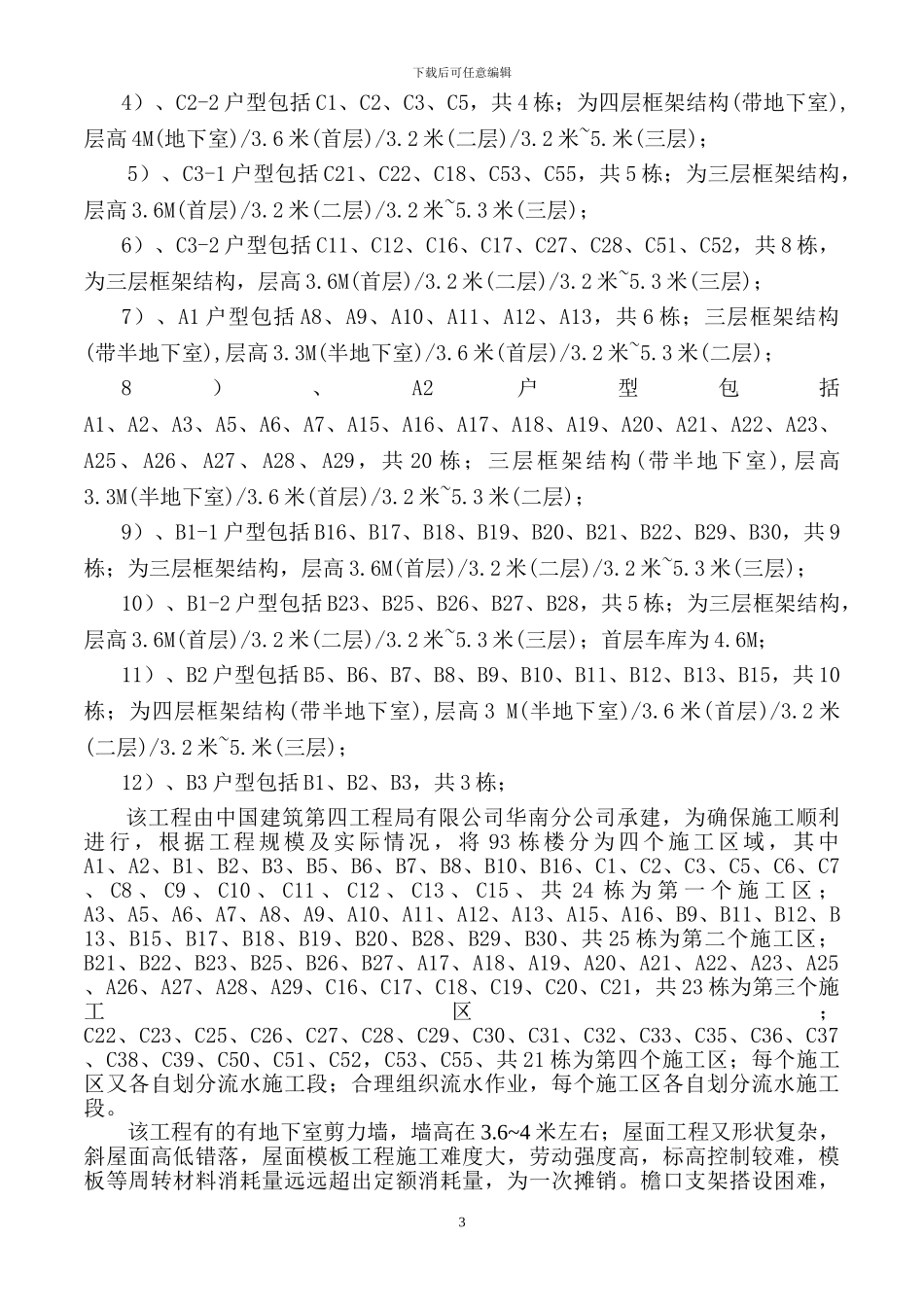 模板工程专项施工方案(中源绿湖场)_第3页