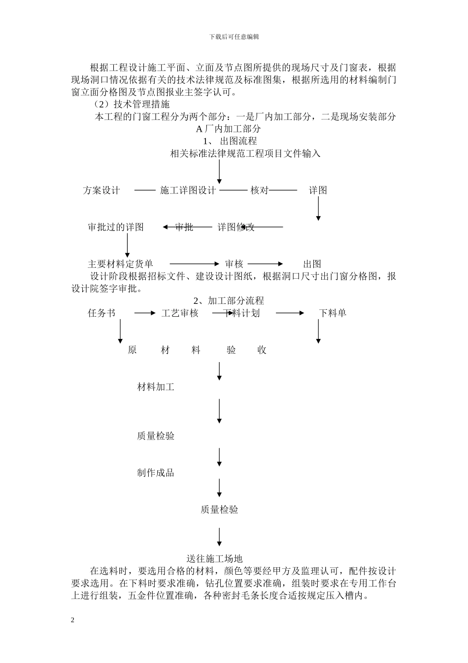 橄榄树铝合金施工方案_第3页