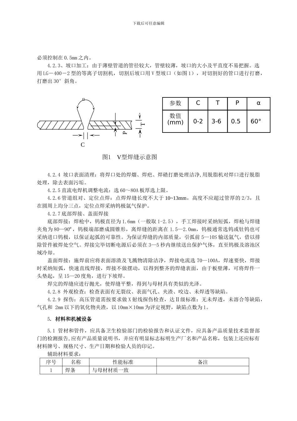氩电联焊施工工法_第3页