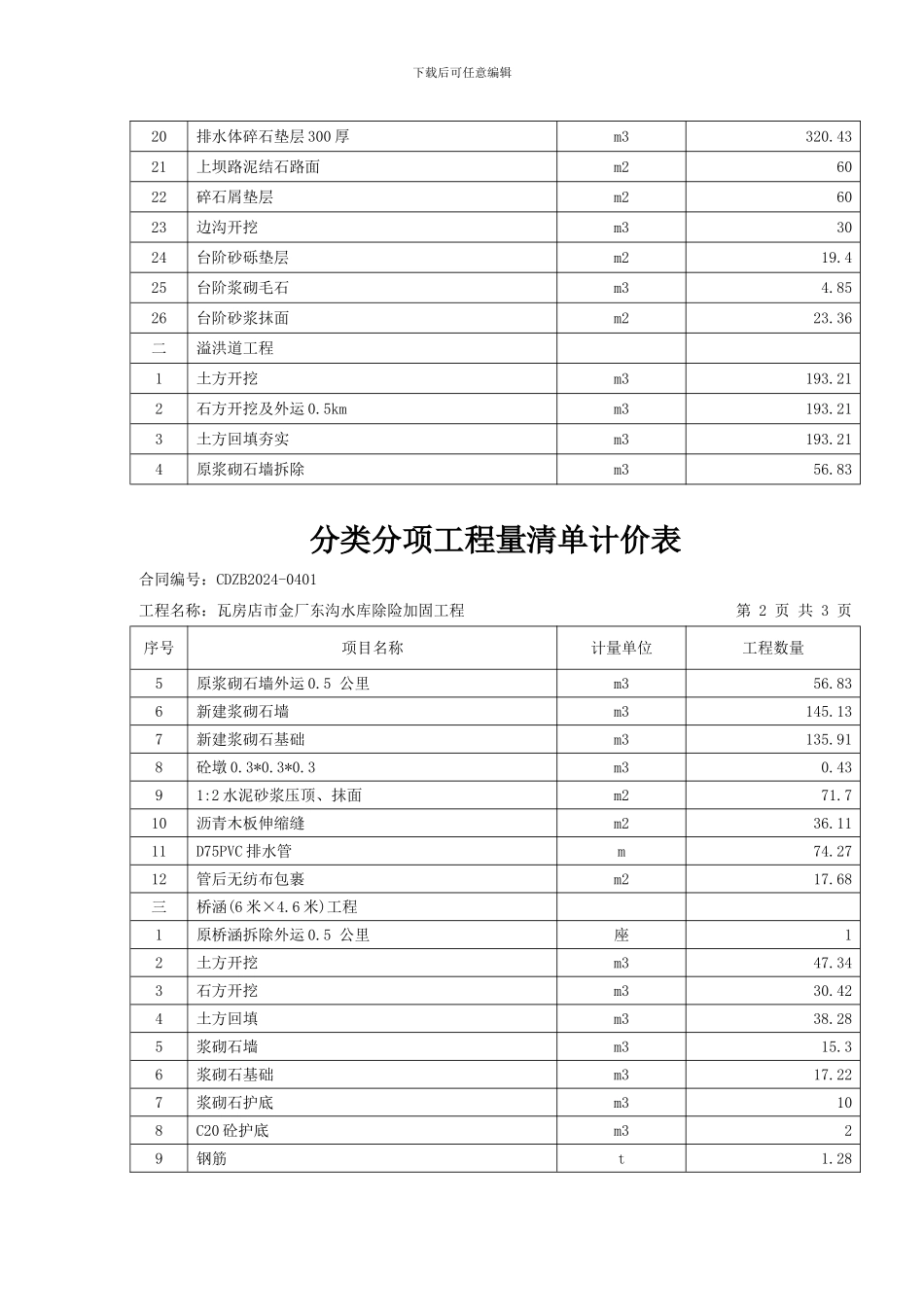水库施工方案_第3页