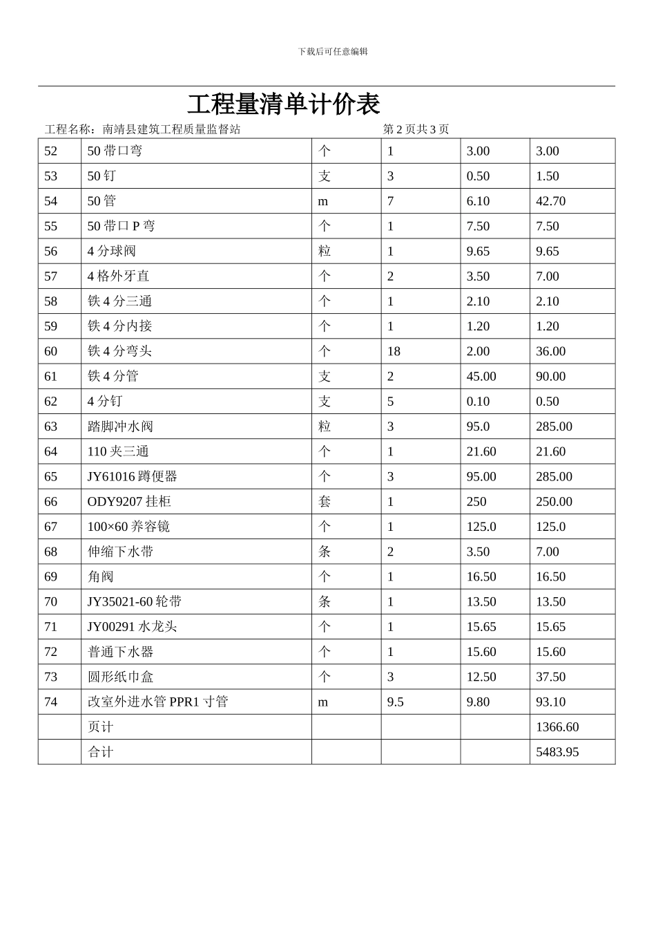 水电安装工程_第3页