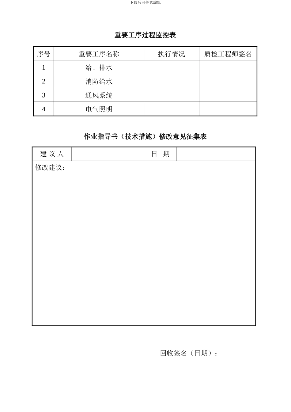 水电安装工程作业指导书_第3页